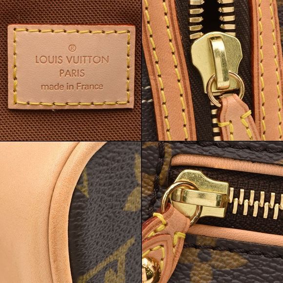 Riveting Monogram Canvas Shoulder Bag - Picture 3 of 7